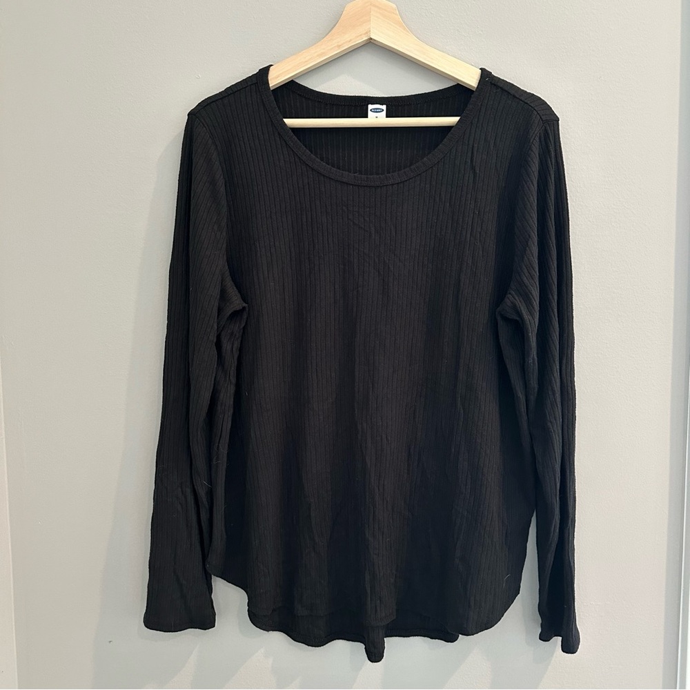 Old Navy Ribbed Long Sleeve Luxe Shirt XL